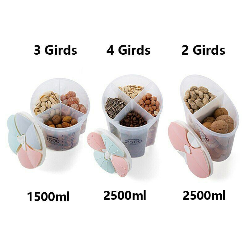 Healthy Containers Cereal Grain Dry Food Storage Tank Transparent