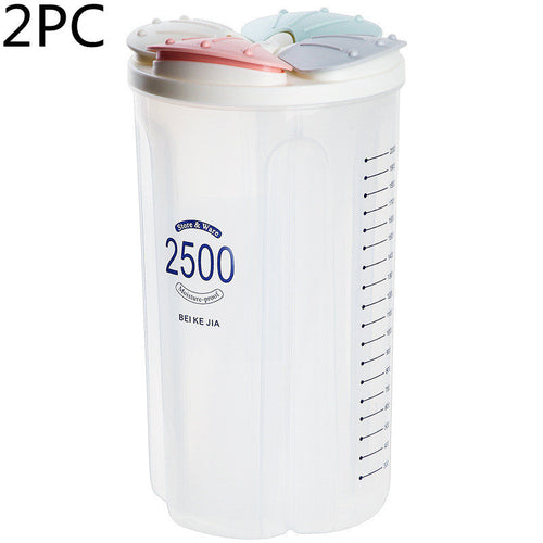 Healthy Containers Cereal Grain Dry Food Storage Tank Transparent